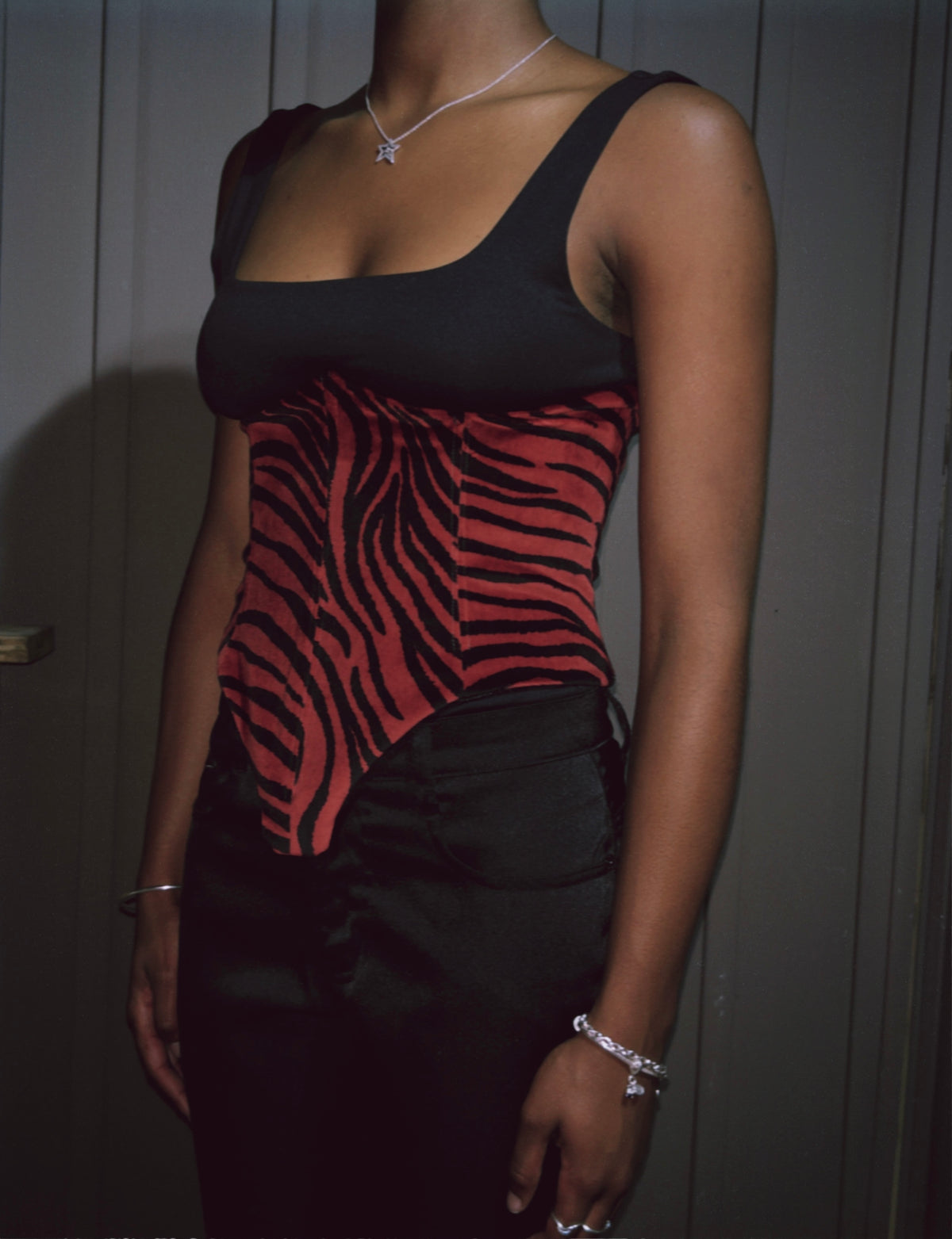 Striped Corset Under-Bust